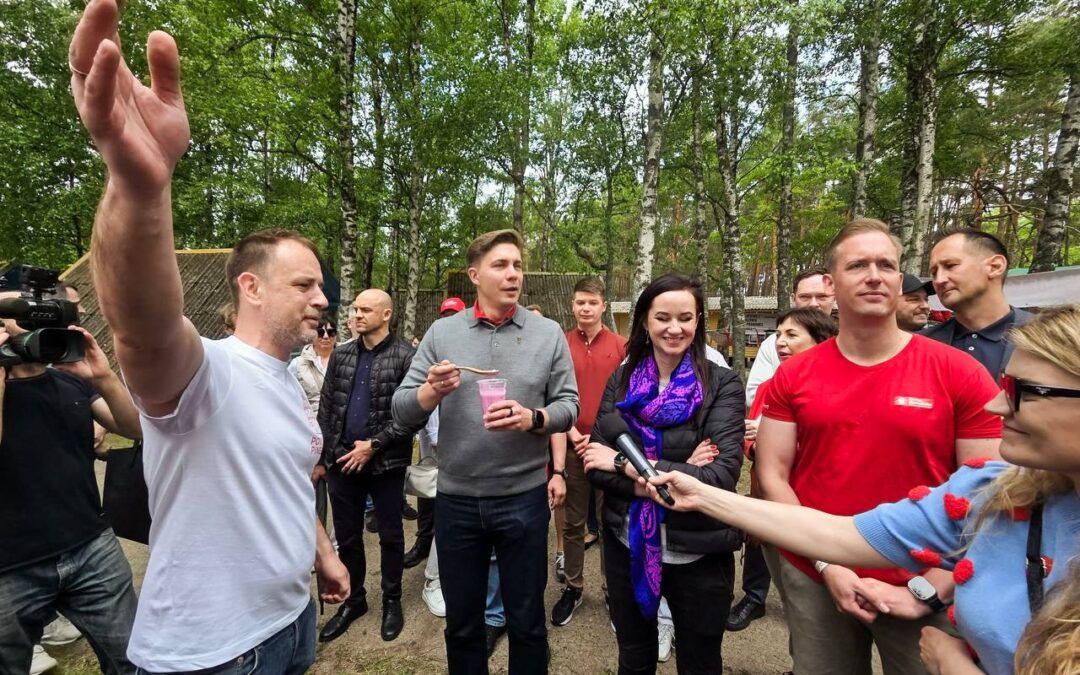 Vilniaus socialdemokratai: Šventosios sąskrydžio nuotaikos ir šaltibarščių fiesta