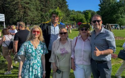 Stebuklingos Joninės prie Šeškiuko ežero: Vilniaus socialdemokratai džiaugiasi stiprėjančiu bendruomeniškumu ir gyventojų talentais