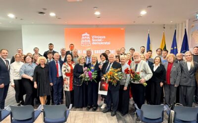 Vilniaus socialdemokratai patvirtino stiprią komandą ir programą 2027 m. savivaldos rinkimams